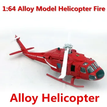 1: 64 alaşım model helikopter, yangın söndürme helikopter modeli, metal döküm, çocuk favori eğitici oyuncaklar, ücretsiz kargo