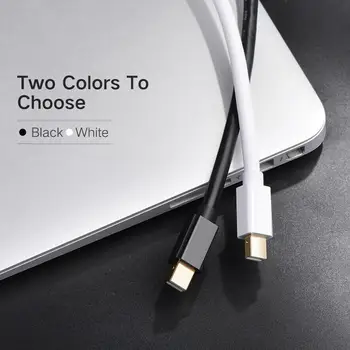 1.8 M Mini DP Ekran bağlantı noktası adaptörü Kablosu Thunderbolt 2 HDMI Uyumlu Kablo Pro Adaptörü Altın Kaplama MacBook Mini iMac Görüntü 2
