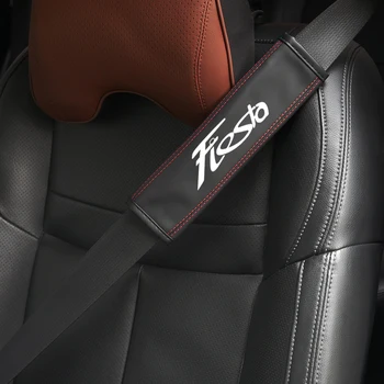 1 adet Araba Emniyet Kemeri Kapağı omuzları Koruyun Araba Dekorasyon Askısı Pedi Ford Fiesta Emniyet Kemeri Oto İç Aksesuarları