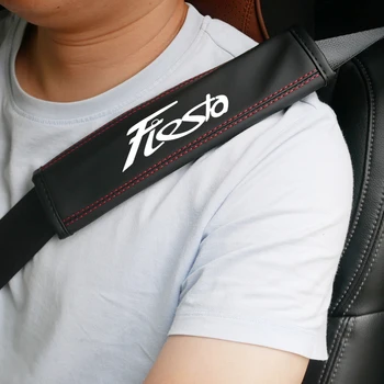 1 adet Araba Emniyet Kemeri Kapağı omuzları Koruyun Araba Dekorasyon Askısı Pedi Ford Fiesta Emniyet Kemeri Oto İç Aksesuarları Görüntü 2