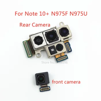 1 adet Orijinal Arka büyük Ana Arka Kamera ön kamera Modülü Flex Kablo Samsung Galaxy Not İçin 10 Artı Note10 + Değiştirin