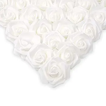 10/20/30 Adet Yapay PE Köpük Gül 7cm Çiçekler Gelin Buketleri Ev Çiçek Düğün Süslemeleri Scrapbooking DIY Çiçek Görüntü 2