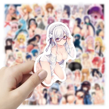 10/30/50 adet Anime Hentai Seksi Çıkartmalar Waifu Pinup Kız Tavşan Çıkartması Graffiti Bavul Dizüstü Araba Sticker Yetişkin Kızlar Otaku Oyuncaklar