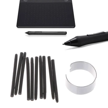 10 Adet Grafik çizim tableti Standart Kalem Hazretleri Stylus Wacom cetvel kalemi