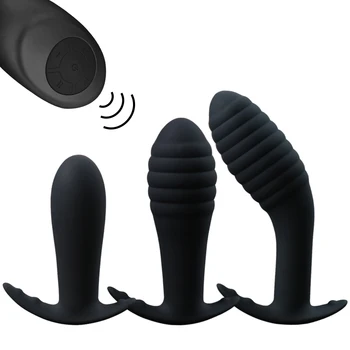 10 Hız Kablosuz Uzaktan Anal Plug Yapay Penis Vibratör Yetişkin Seks Oyuncakları Prostat Masajı Butt Plug Anüs Pussy Masturbator Erkekler Kadınlar için