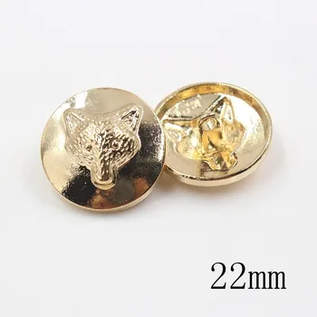 177306, Altın metal yuvarlak button10pcs / lot, Kartal tarzı DIY el yapımı dikiş, ceket-Takım Elbise-Ceket-Gömlek-Üniforma Düğmesi Görüntü 2