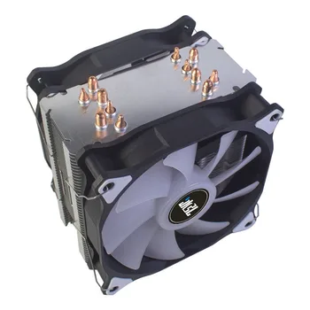 2, 4, 6 bakır boru CPU radyatör AMD, 1155, 1151, 1200, 1700 masaüstü bilgisayar verimli soğutma fanı X79X99 sessiz soğutma fanı Görüntü 2