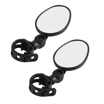 2 Adet Paket Mini Kompakt 360 Döner Dağ Yol Bisiklet Bisiklet Bisiklet Dikiz Aynası Gidon Cam Aynalar Sıcak Satış