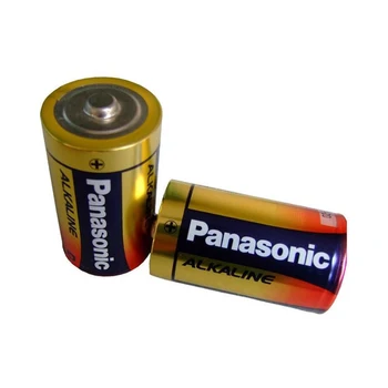 2 adet / grup Panasonic LR20 D Boyutu 1.5 V Alkalin Piller LR20BCH/2B Olmayan şarj edilebilir Tek Kullanımlık pil Hücresi gaz sobası Oyuncaklar Görüntü 2