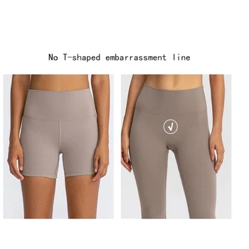 3.0 Tek parça Kesme Yoga Tayt Kadın Spor Tayt Yüksek Belli Pantolon Spor Karın Kontrol Squat Geçirmez Esneklik Tayt Görüntü 2