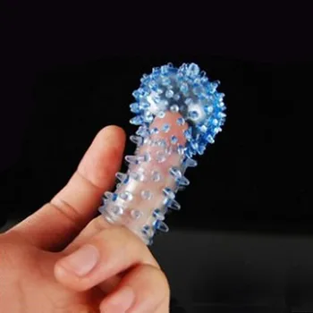 3 Adet Parmak Kristal Kılıf Mermi Sihirli Değnek Vibratör Kap Vajina Meme Klitoris Stimülatörü Parmak Kol Yetişkin Seks Oyuncakları kadın İçin Görüntü 2