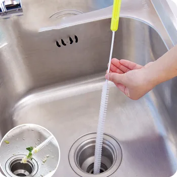 71 cm Genişletilmiş Kanalizasyon Temizleme Fırçası Boru Tarama Araçları Drenaj Yılan Mutfak Banyo Lavabo Boru Temizleyici Epilasyon Araçları Araştırmak