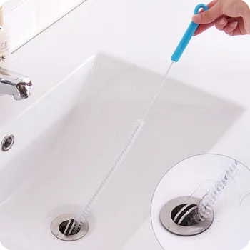 71 cm Genişletilmiş Kanalizasyon Temizleme Fırçası Boru Tarama Araçları Drenaj Yılan Mutfak Banyo Lavabo Boru Temizleyici Epilasyon Araçları Araştırmak Görüntü 2