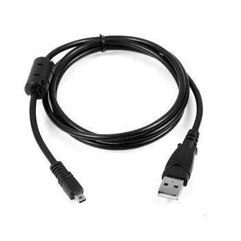 8pin USB Veri senkronizasyon kablosu Kablosu Kurşun FujiFilm KAMERA Finepix M1 L50 L55 T400 T350