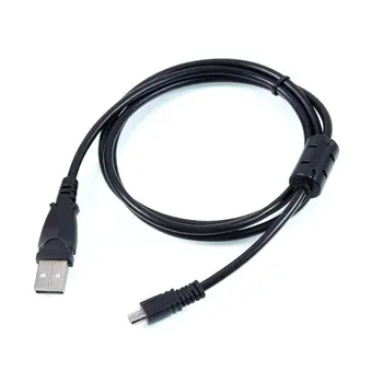 8pin USB Veri senkronizasyon kablosu Kablosu Kurşun FujiFilm KAMERA Finepix M1 L50 L55 T400 T350 Görüntü 2