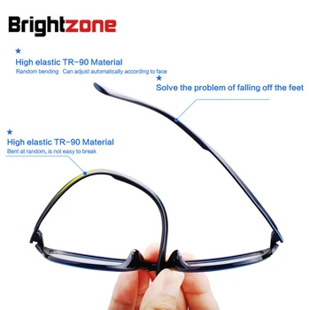 Anti-mavi İşınları ışık TR90 Bilgisayar Grau Gözlük Çerçevesi Okuma Mobil Gözlük Erkekler Kadınlar Şeffaf Gözlük Mavi Kaplama + 100.+400 Görüntü 2