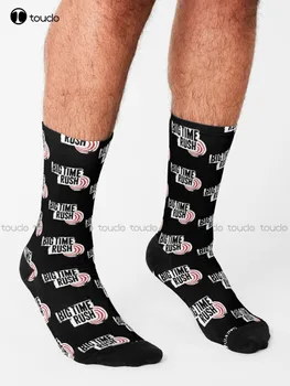 Best Seller-Büyük Zaman Acele Mal Çorap Eğlenceli Çorap Erkekler İçin Kişiselleştirilmiş Özel Unisex Yetişkin Genç gençlik çorapları noel hediyesi Görüntü 2