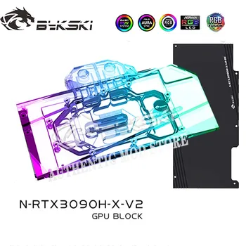Bykski GPU Su Bloğu İçin GALAXY Palit KFA2 Maxsun Leadtek Gainward RTX3080 3090 Grafik Kartı Radyatör, VGA Su Soğutucu