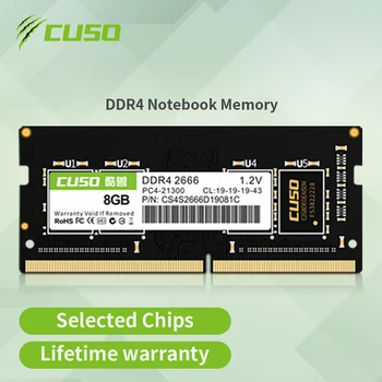 CUSO ddr4 8 gb ram DDR4 8 GB 16 GB 2666 MHz 3200 MHz DDR4 Memoria RAM Dizüstü Bellek Sodımm Dizüstü Bilgisayar ram bellek Görüntü 2