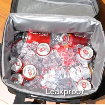 DENUONISS 40 Kutular Büyük Kapasiteli Soğutucu Çanta Araba Sızdırmaz Tutmak Soğuk Buzdolabı Çantası Taşınabilir Plaj Bira çanta Görüntü 2