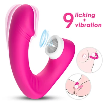 Dil Yalama Vibratör Klitoris Stimülatörü Yapay Penis Vajina Vibratör Kadınlar için Klitoris Enayi Yetişkin için Seks Oyuncakları 18 Oral Seks Erotik Oyuncak