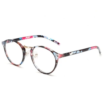 Diyoptri 0 -0.5 -1.0 -1.5 To -6.0 Yuvarlak Miyop Gözlük Bitmiş Moda Kadın Erkek Kısa görüşlü Lens Reçete Gözlük Görüntü 2