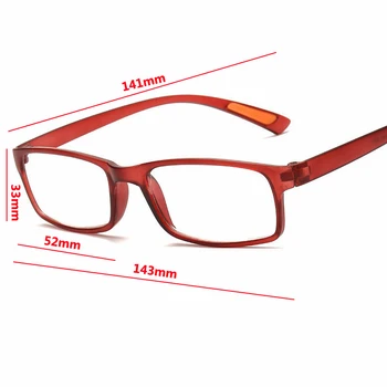 Diyoptri + 1.0 İla + 4.0 Unisex Esnek Ultra hafif okuma gözlüğü Büyüteç Gözlük Kadın Erkek Presbiyopi Göz giyim Görüntü 2
