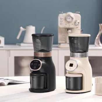 Elektrikli Kahve Değirmeni Değirmeni El yapımı İtalyan Değirmeni Kantitatif Olabilir Ev ve Ticari Kullanım için Kahve Değirmeni Görüntü 2