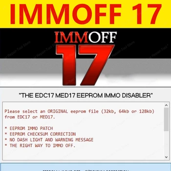 En Yeni IMMOFF17 Yazılımı EDC17 Immo Kapalı Ecu Programı NEUROTUNİNG Immoff17 Devre Dışı Bırakma Video kılavuzunu indirin ve yükleyin