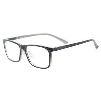 Erkekler Kadınlar Tam Jant Dikdörtgen Gözlük Hafif Esnek Plastik Gözlük Çerçeveleri İçin Bahar Menteşe ile Reçete Lensler