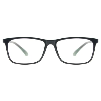 Erkekler Kadınlar Tam Jant Dikdörtgen Gözlük Hafif Esnek Plastik Gözlük Çerçeveleri İçin Bahar Menteşe ile Reçete Lensler Görüntü 2