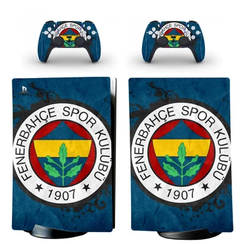 Fenerbahçe PS5 Dijital Baskı Cilt Çıkartması Kapak PlayStation 5 Konsolu ve Kontrolörleri için PS5 Sticker Vinil