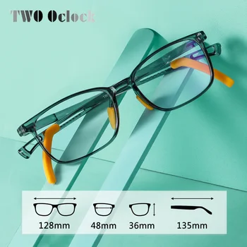 IKİ Oclock Esnek TR90 Çocuklar Optik Gözlük Çerçevesi çocuk Gözlük Gözlük Mavi Işık Bilgisayar Gözlük Çocuklar için D5109