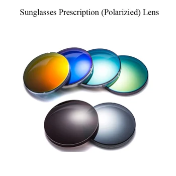 Index1. 56 ınce Cr-39 Güneş Gözlüğü Asferik reçete lensler güneş gözlüğü Oculos De Sol renkli lens miyopi / presbiyopi lensler