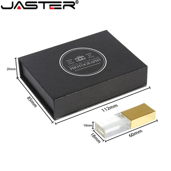 JASTER Ücretsiz özel logolu kalem sürücü 128GB Yaratıcı Fotoğraf Düğün Hediyeleri USB bellek Sürücüler 64GB Kara Kutu Bellek Sopa 32GB 16G Görüntü 2