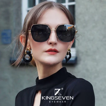 KINGSEVEN Altın Fotokormik erkek Alüminyum Güneş Gözlüğü Polarize Güneş Gözlükleri Kadınlar Pilot Gözlük Ayna Shades Óculos De Sol