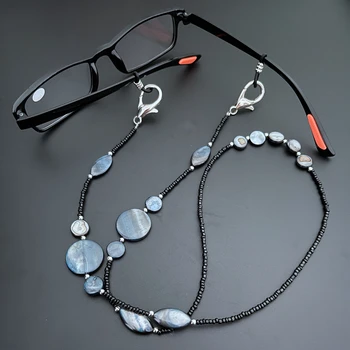 Kabuk Gözlük zinciri Yeni Popüler okuma gözlüğü Zinciri şık Kabuk Boncuk Kadın Kordon Tutucu Askı Güneş Gözlüğü Maskeleri halat Görüntü 2