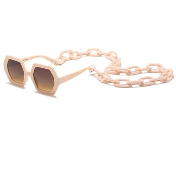 Kare güneş gözlüğü kadınlar için moda 2020 Lüks Büyük çerçeve Tonları Kadın Vintage Dikdörtgen Güneş Gözlüğü Gözlük UV400 Görüntü 2