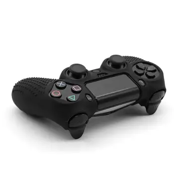 Kaymaz Yumuşak Silikon Koruyucu Joystick Thumbstick Kavrama Kapaklar Koruyucu Cilt Kapak Kılıf PS4 PS4 PRO Oyun Denetleyicisi Sıcak Görüntü 2