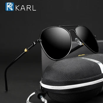 Klasik Güneş Gözlüğü Polarize Erkek sürüş gözlükleri Siyah Pilot güneş gözlüğü Marka Tasarımcısı Erkek Retro Güneş Gözlüğü Erkekler/Kadınlar İçin