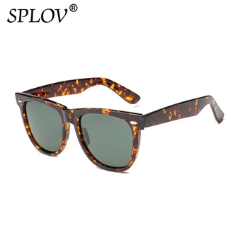 Klasik Polarize Güneş Gözlüğü Erkek Kadın Moda Kare Sürüş Gözlükleri Marka Tasarımcısı Shades G15 Óculos De Sol UV400 Görüntü 2