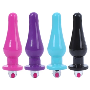 Küçük Vibratörler Anal Plug anal dildo Vibratör Anal Yapay Penis Seks Oyuncakları Erkekler İçin/Kadın Acemi Erotik Yetişkin seks tıkacı Anüs Eğitmen