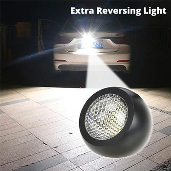 LED Harici geri ışık araba gösterge ışıkları Geri Araba SUV ATV Offroad Yardımcı Çözme led çalışma lambası 12V Görüntü 2
