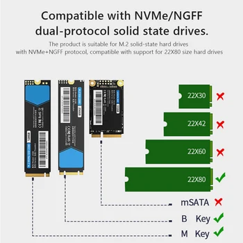 M. 2 SSD NVMe ısı emici M2 2280 katı hal sabit disk alüminyum soğutucu termal ped ile masaüstü bilgisayar termal conta pc aksesuarları Görüntü 2