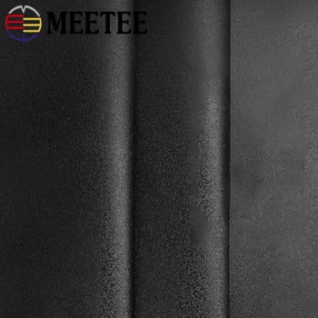 Meetee 50x137cm PU Deri Kumaş 0.6 mm Kalınlığında Su Geçirmez Sentetik Araba Koltuğu için Yumuşak kaymaz El Yapımı Dekorasyon El Sanatları Görüntü 2