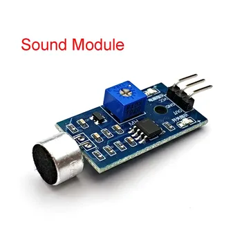 Mikrofon Ses Algılama Sensörü Modülü Ses Sensörü Akıllı Araç Arduino için