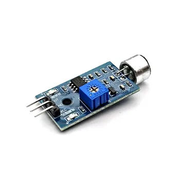 Mikrofon Ses Algılama Sensörü Modülü Ses Sensörü Akıllı Araç Arduino için Görüntü 2