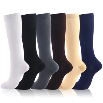 Moda Socmark Yüksek Qualitätsentwicklung Unisex varis çorabı Basınç Varis Diz Yüksek Destek Streç Basınç Dolaşımını