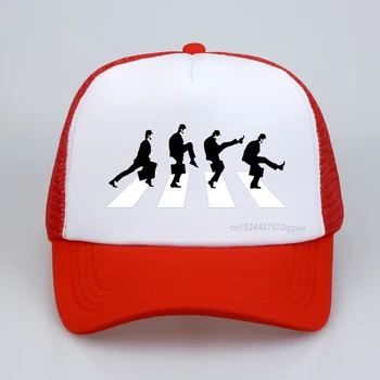 Monty Python Bakanlığı Aptal Yürüyüş beyzbol şapkası unisex ayarlanabilir snapback şapka yaz güneş koruyucu kamyon şoförü şapkaları Görüntü 2