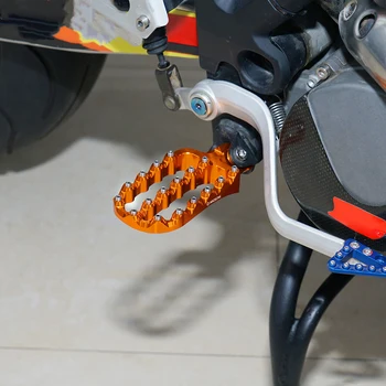Motosiklet Dövme Footpegs KTM 890 Adv 790 Macera 2019 2020 2021 2022 2023 790 890 Macera R Footrests Geniş Footpeg Görüntü 2